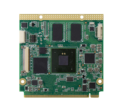 congatec QMX6/SC-1G eMMC4: Qseven Modul mit NXP i.MX6 ARM® Cortex™ A9 single core