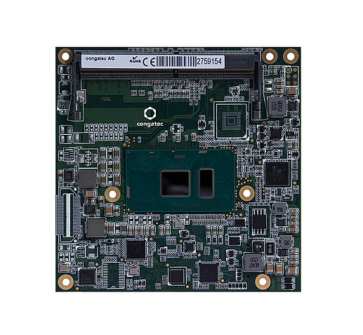 congatec TC170/i5-6300U: COM Express Typ 6 Compact Modul mit Intel® Core™ i5-6300U